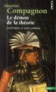 LE DEMON DE LA THEORIE - LITTERATURE ET SENS COMMUN 